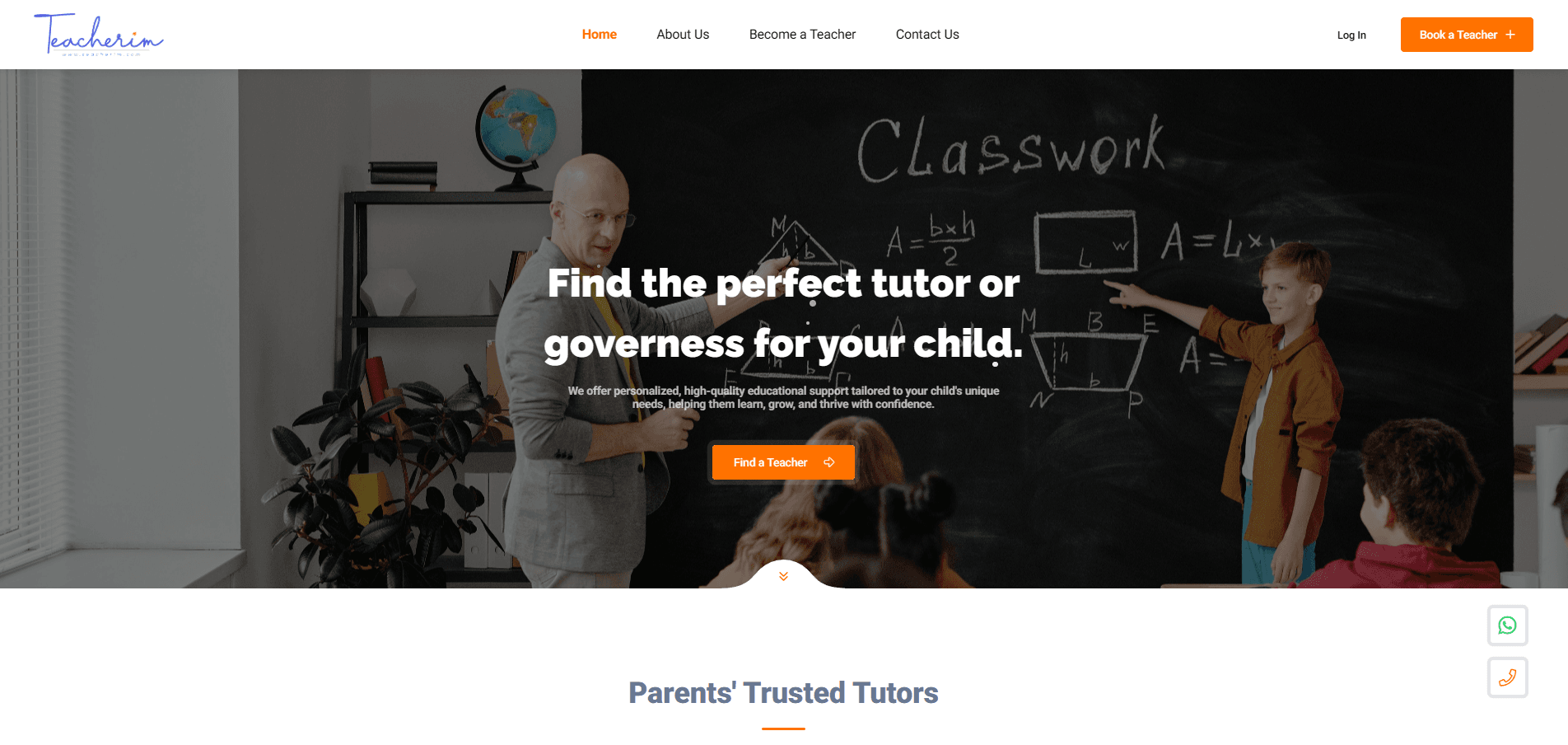 Teacherim website by Lazim MV, built by Lazim Latheef
